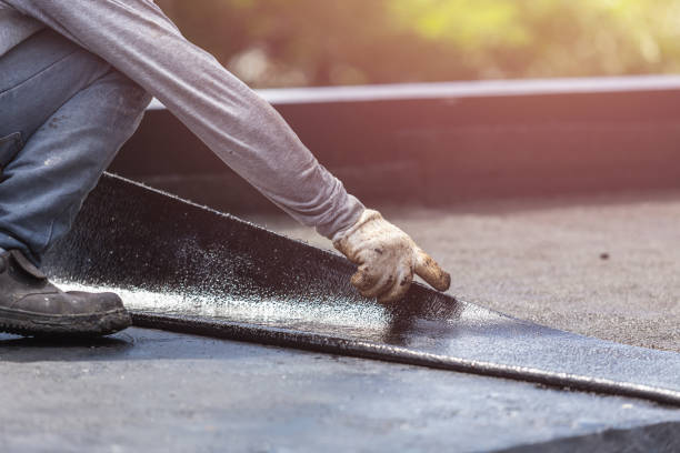 Professional Emergency Waterproofing technician working in Kunkle, OH